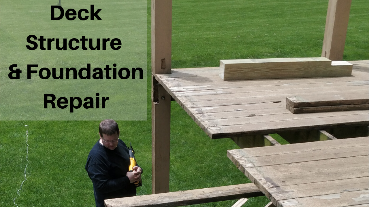 How to Rebuild Your Deck | Repairing the Structure and Fixing Dry Rot ...