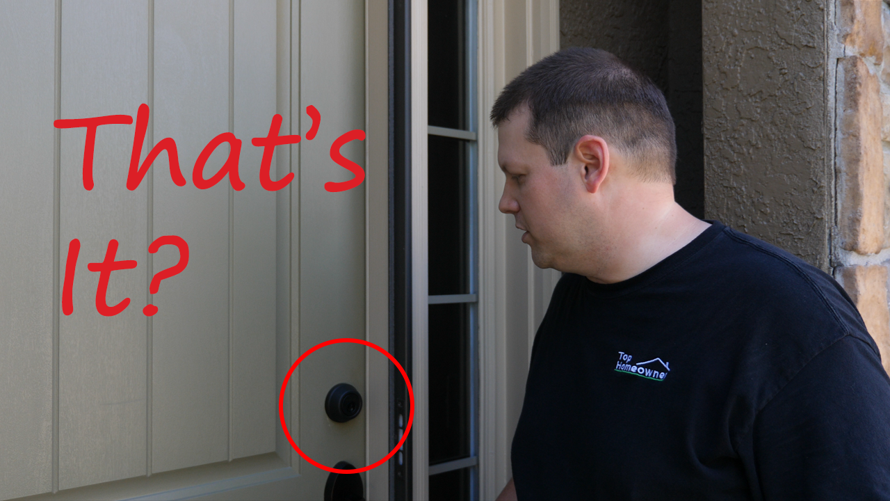 How to Install a Smart Deadbolt Kwikset 914 ZWave Deadbolt with